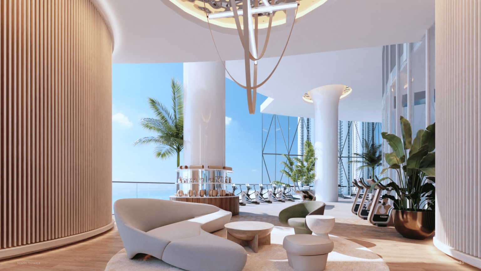 Bentley Residences Miami tower design detail